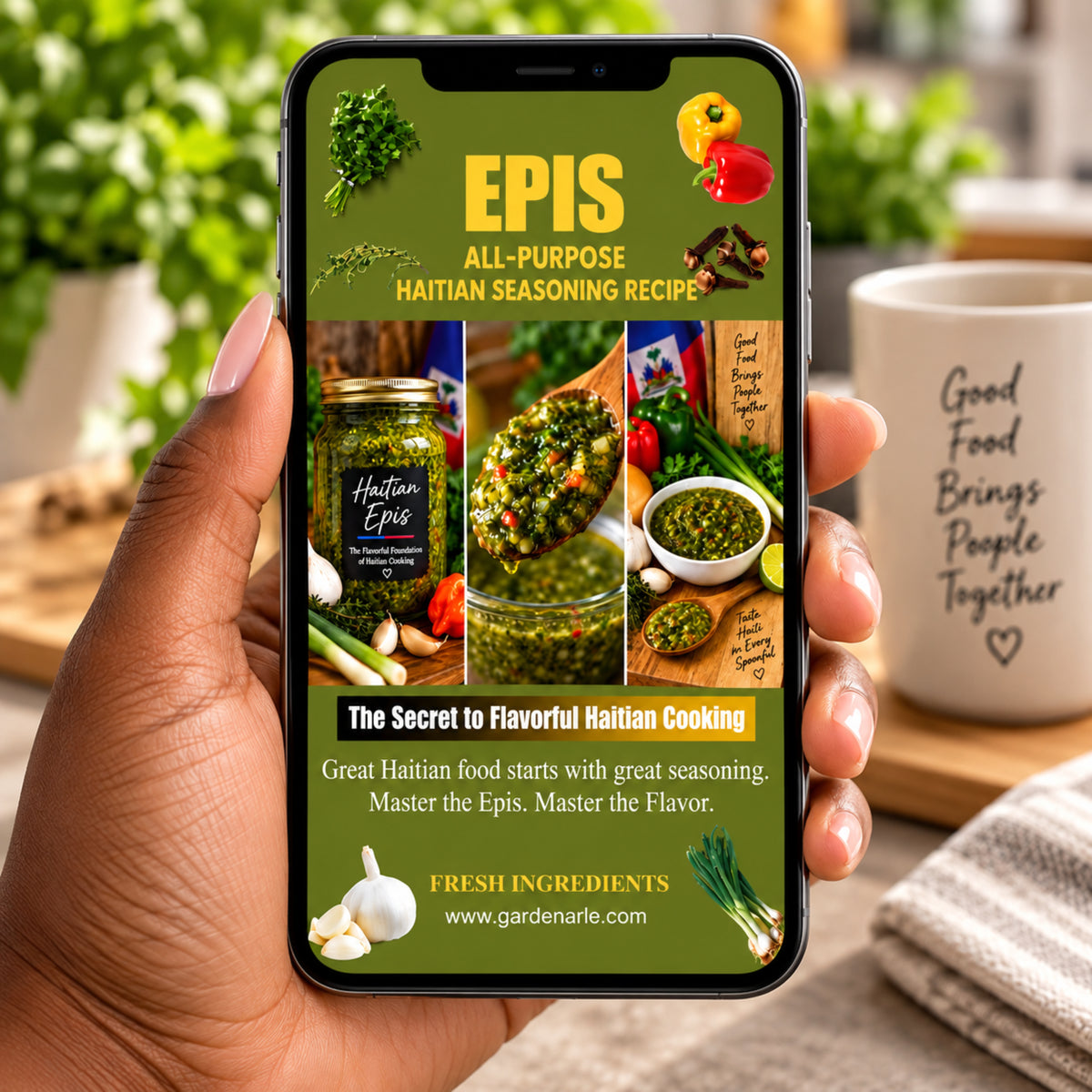 All-Purpose Haitian Epis Seasoning Recipe