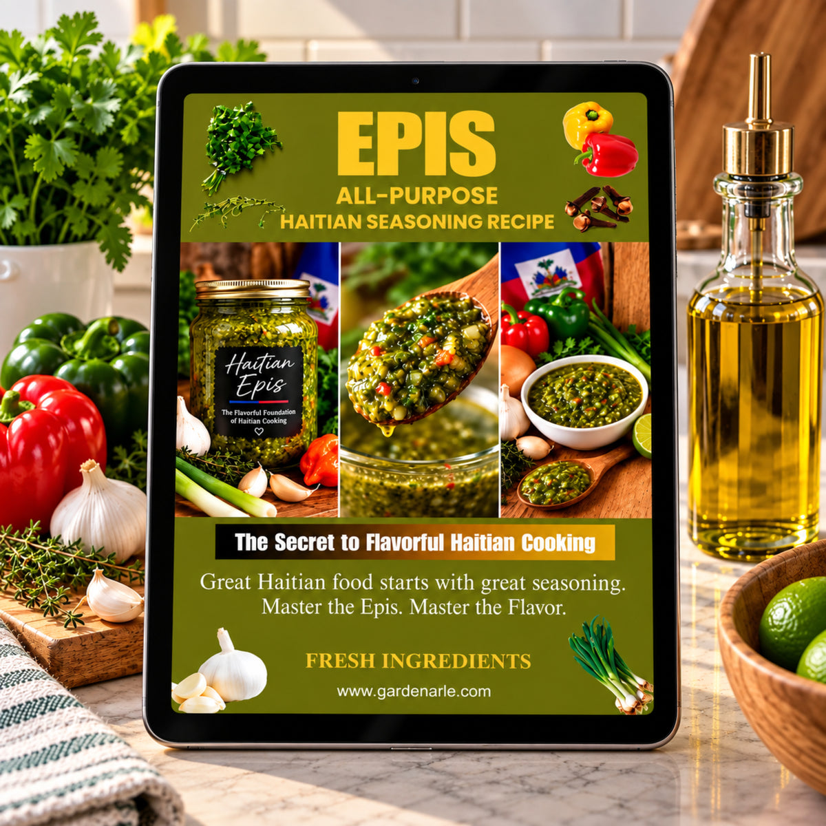All-Purpose Haitian Epis Seasoning Recipe